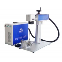 Raycus Max 20W 30W 100W Rotary Included Fiber Laser Marking Machine (agent wanted)