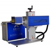 Synrad Coherent RF CO2 Laser Marking Machine for Shoes Leather