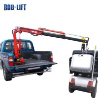 Small Pickup Truck Crane with Hydraulic Crane Winches