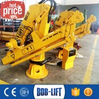 Hydraulic Boom Marine Pedestal Deck Ship Crane for Sale