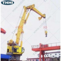 Folding Boom Marine Deck Crane