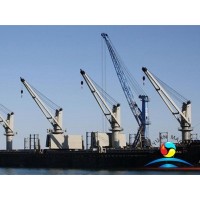 Hydraulic Fixed Type Shipyard Port Cargo Crane