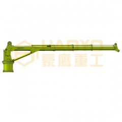 Haoyo Hydraulic Telescopic Deck Crane Price for Sale图1