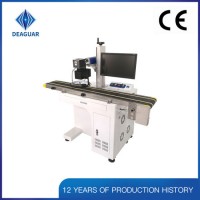 Can Mark on Any Angle Optical Fiber Vision Laser Marking and Engraving Machine 20W