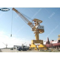 Rack-Luffing Port Travelling Crane