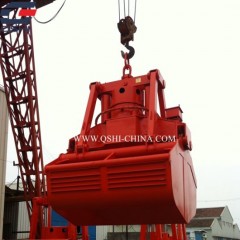 Bulk Cargo Handling Electric Hydraulic Clamsheel Grab Bucket for Sale图1