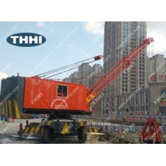 Model-Dlq Electric Wheel Crane  Tyre Mobile Crane图1