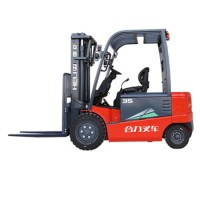 3t 3.5t Battery Electric Forklift Truck Side Shift with Solid Tire