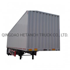 Manufacturers supply 3 Axle Bale Cargo Container Transport Flatbed Trailer图1