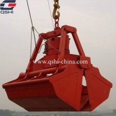 10 Cbm Electric Hydraulic Clamshell Grab for Bulk Cargo Used in Port图1