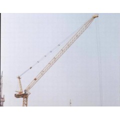 New Type Competitive Luffing Tower Crane Qtz400L25-25t/Tip Load: 5.2t Hammered Tower Crane Qtz Serie图1