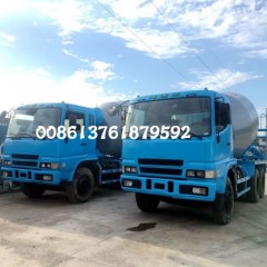 8m3 Concrete Mixer Drum Japan Isuzu Hino Fuso Nissan Mixer Trucks图1