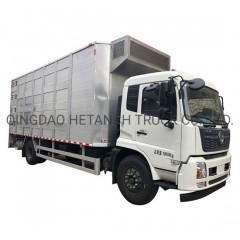 4 floor livestock carrier truck/ Livestock Hauler truck图1