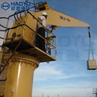 ABS/CCS/BV Stiff Boom Vessel Marine Crane for Sale