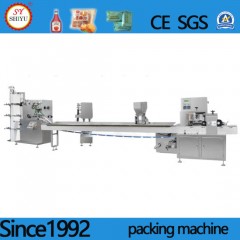 Fully Automatic Package Machine Disposable Tableware Rotary Linkage Chopsticks Toothpicks Spoon Napk图1