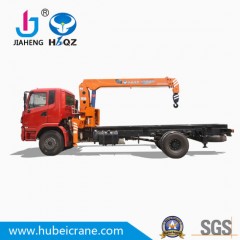 HBQZ 6.3 Ton Hydraulic Telescopic Boom Truck Mounted Crane图1