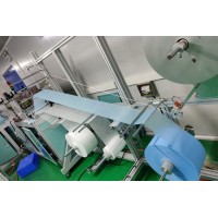 Automatic 1+2 Disposable Surgical Mask Machines with Ear Loop Welding