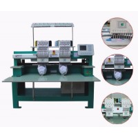 2 Heads Embroidery Machine