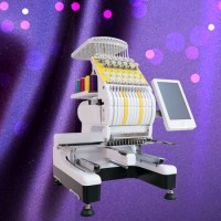 High Speed Single Head Flat Cap Computerized Embroidery Machine Hat Sewing Machine