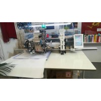 Hye-Mf -Cr1201+1 Mix Function Embroidery Machine with 4 Sequins and Beading. 360 Cording