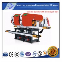 Two Heads Semi Auto China Horizontal Band Sawing Machine/ Band Sawmill Log Cutting Saw Machine/ CNC