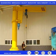 1 Ton Free Standing Column Pillar Automotive Jib Hoist Crane图1