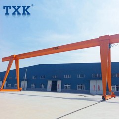 Txk 5ton 10ton 15ton Electric Running Outdoor Mobile a-Frame Gantry Crane图1