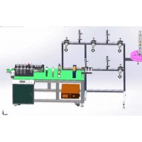 Semi-Auto 3ply Disposable Face Mask Making Machine Production Line Making Machine