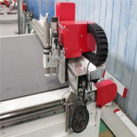 CNC Automatic Staight Knife Fabric Cloth Strip Tape Cutting Machine