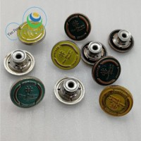 Customize Design/Logo Metal Alloy Jeans Button Trousers Jacket Pants /Denim Jacket Button Clothing/G