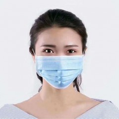 Single Use Nonwovens 3 Ply Protection Facial Face Mask图1