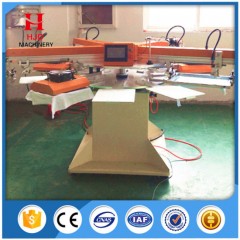 Round Shape Automatic Label Silk Screen Printing Machine图1