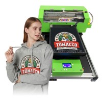 Funsun A3 Textile Fabric Tshirt Sweater Hoodies Printer 1440dpi Garment Printing Machine DTG Printer