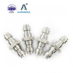 Manufacturer of Male to Male Quick Disconnect Air Rifle Air Gun Adapter Stainless Steel for Paintbal图1