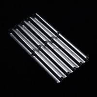 Different Size Round Bottom Clear Quartz Test Tube