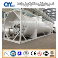 Cryogenic LNG Lox Lin Lar Lco2 Tank Container with ASME