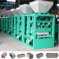 Qt4-24 Small Scale Concrete Building Block Machine