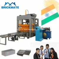 Qt6-15 Automatic Hydraulic Fly Ash Brick Making Machine Indian Engineer