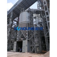 Slag Silo in Coal Fired Power Plant图1