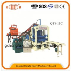 Simple Line Automatic Vibration Concrete Hollow Block Moulding Machine and Solid Brick Making Machin图1