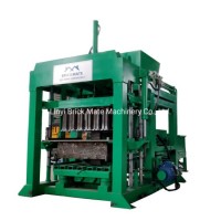 Qt4-25 Semi Automatic Hydraulic Cocnrete Brick Machine in Bangladesh