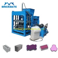 Qt4-28 Manual Hydraulic Cement Brick Machine in Sri Lanka