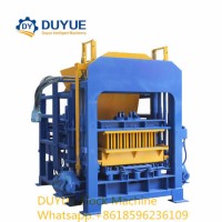 Qt4-15 Concrete Machinery  Hollow Block Making Machine