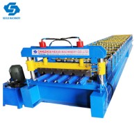 Color Steel Ibr 740 Roof Sheet Roll Forming Machinery to Zimbabwe