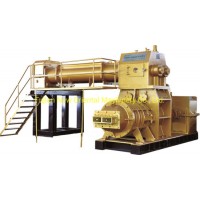 Brick Machine Jky60-60 Double-Stage Vacuum Extruder (2 Mud-Strip Outlets)