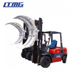 Hydraulic Diesel Forklift 2.5 Ton 3 Ton Forklift with Paper Roll Clamp/Bale Clamp/Rotator/Push and P图1