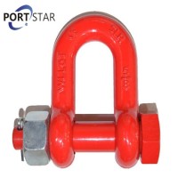 17 Ton Standard High Tensile Steel D Shackle Forged