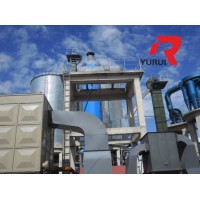 Vertical Boiling Furnace Technology Calcined Gypsum Powder Production Line