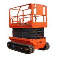 China Aerial Working Platform Lifting Table Crawler Self Propelled Scissor Lift on Tracks