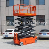 14m Factory Sale Outdoor Self-Propelled Cheap Scissor Lifts Aerial Platform